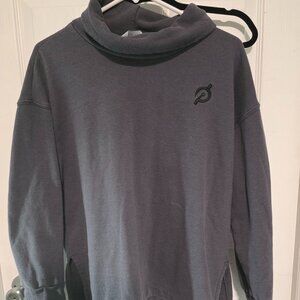 Peloton Women’s Dark Gray Pullover With Logo Size Medium